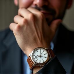 Customer Mark wearing watch